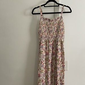 Old navy smocked cami dress floral